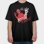 Bitten Spider Scream, Tricou Oversize Barbati (Unisex)