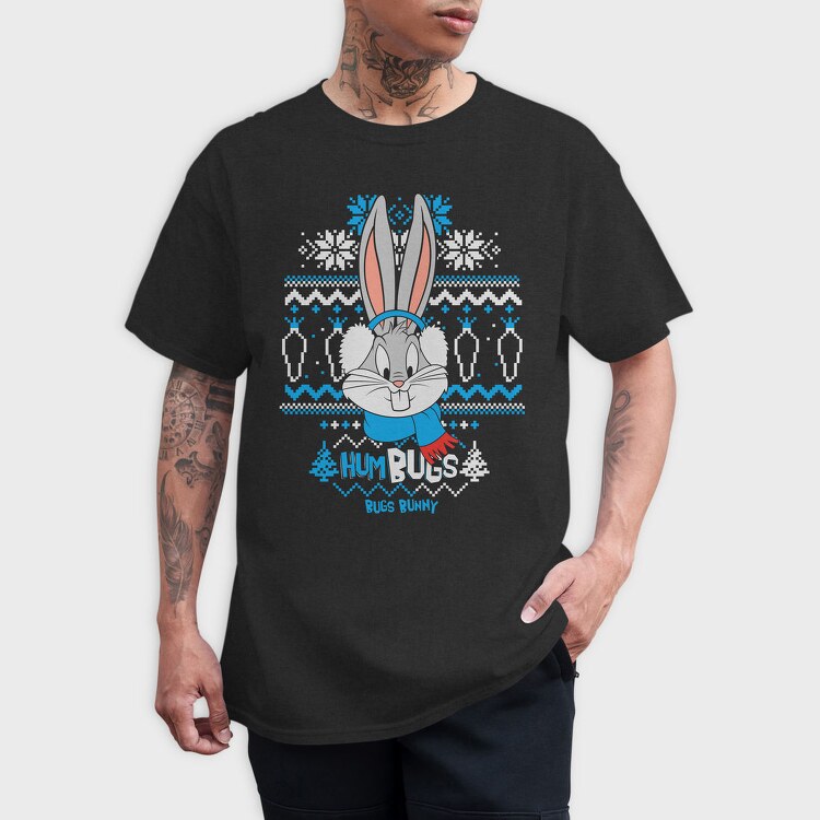 Bunny Holiday Sweater, Tricou Barbati (Unisex)