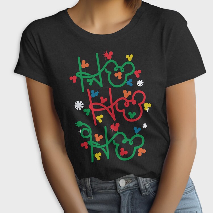 Mickey Ho Ho Ho, Tricou Femei