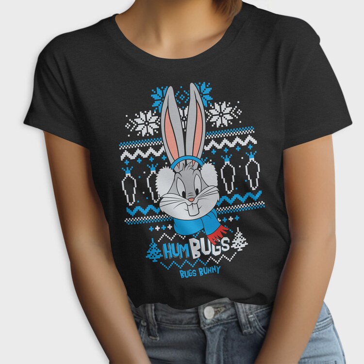 Bunny Holiday Sweater, Tricou Femei