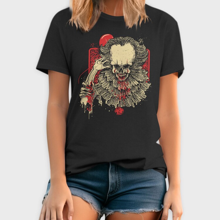 Skull Blood Splash, Tricou Barbati (Unisex)