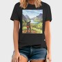 Hiker Landscape, Tricou Barbati (Unisex)