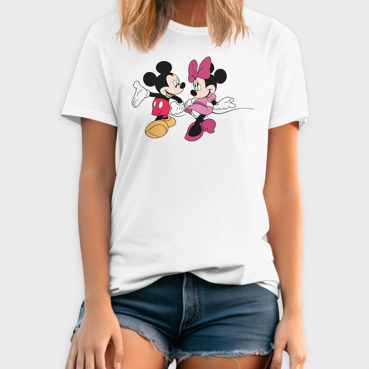 Mickey Minnie Dance, Tricou Barbati (Unisex)