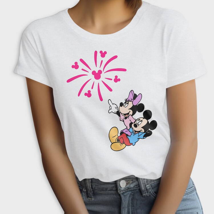 Mickey Minnie Fireworks, Tricou Femei
