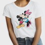 Mickey Minnie Hug 1, Tricou Femei