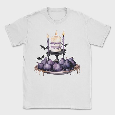 Halloween Figs Candles, Tricou Barbati (Unisex)