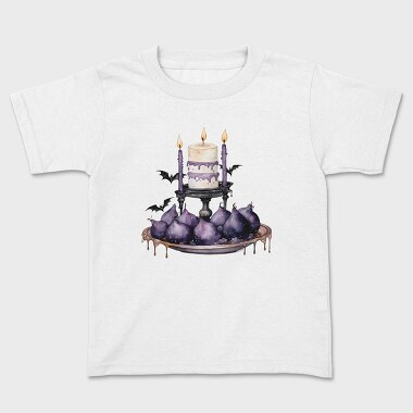 Halloween Figs Candles, Tricou Copii