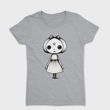Halloween Ghost Girl, Tricou Femei