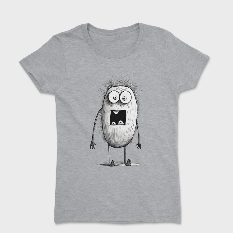 Halloween Monster Sublimation, Tricou Femei