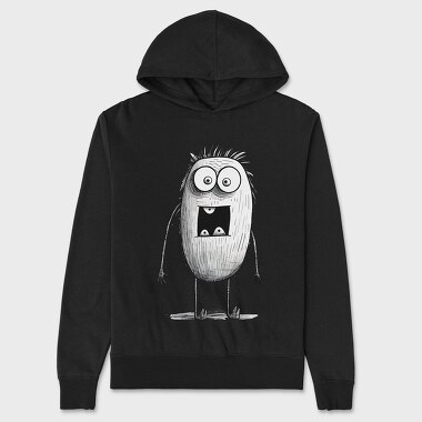 Halloween Monster Sublimation, Hanorac Oversize Barbati (Unisex)