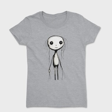 Halloween Skeleton Girl, Tricou Femei