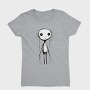 Halloween Skeleton Girl, Tricou Femei