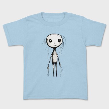Halloween Skeleton Girl, Tricou Copii