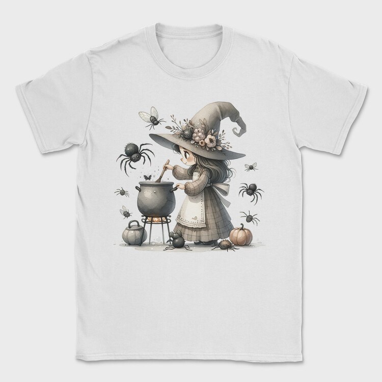 Halloween Witch Cauldron, Tricou Barbati (Unisex)