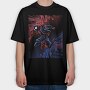Spidey Swing City, Tricou Oversize Barbati (Unisex)