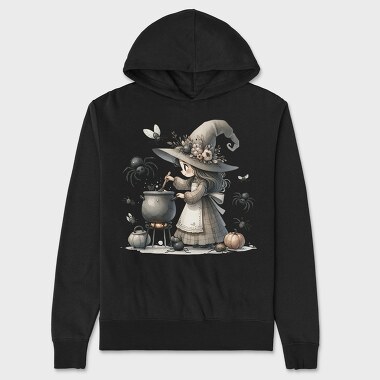 Halloween Witch Cauldron, Hanorac Oversize Barbati (Unisex)