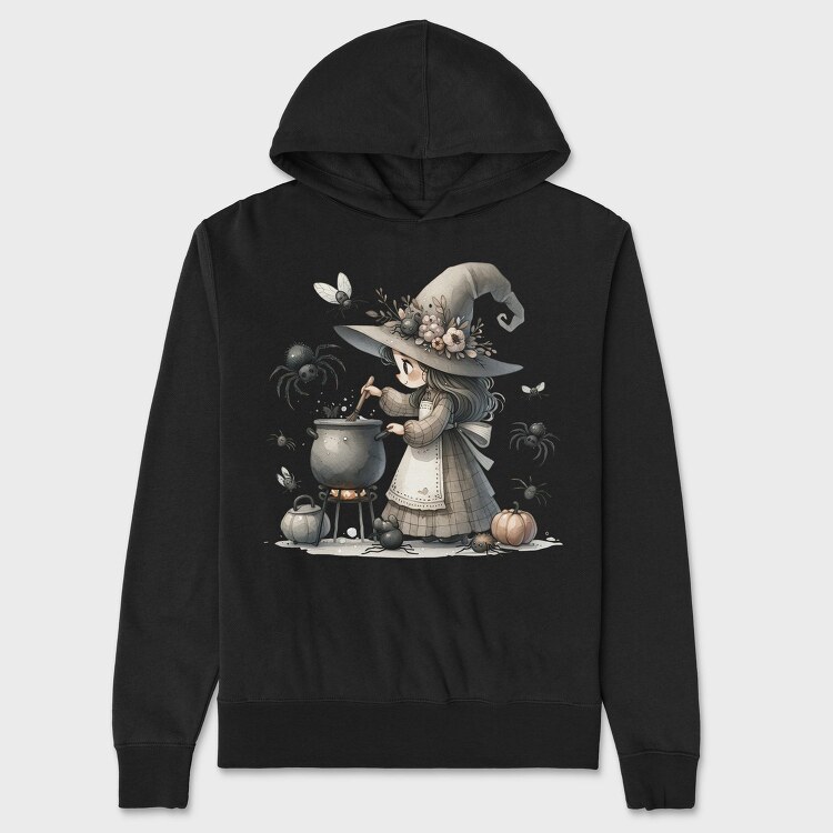 Halloween Witch Cauldron, Hanorac Oversize Barbati (Unisex)