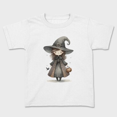 Halloween Witch Hat, Tricou Copii