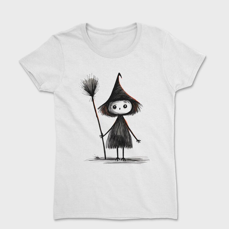 Halloween Witch Sublimation, Tricou Femei