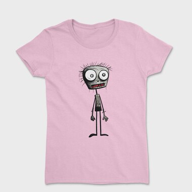 Halloween Zombie Face, Tricou Femei