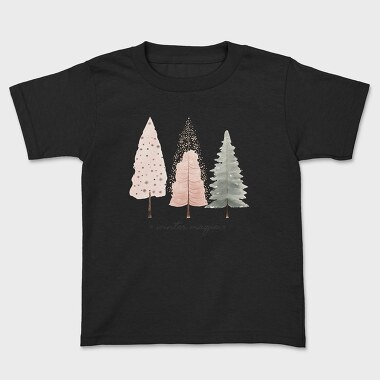 Handdrawn Christmas Tree, Tricou Copii