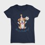 Happy Birthday Dog Flower, Tricou Femei
