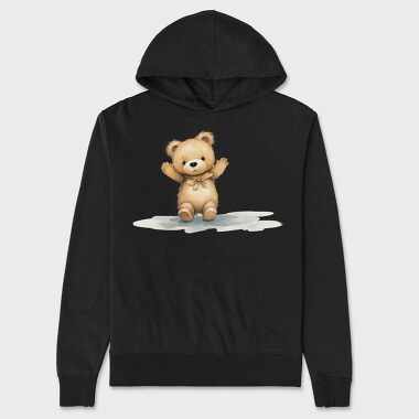 Happy Water Bear, Hanorac Oversize Barbati (Unisex)
