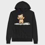 Happy Water Bear, Hanorac Oversize Barbati (Unisex)