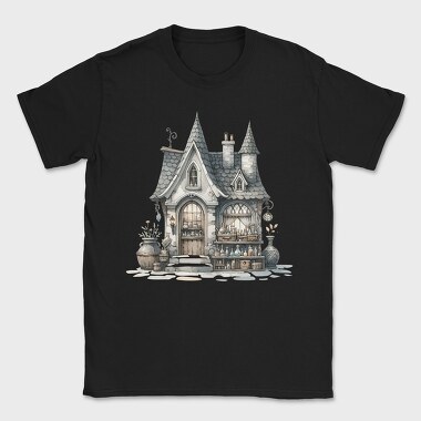 Haunted Cottage Garden, Tricou Barbati (Unisex)