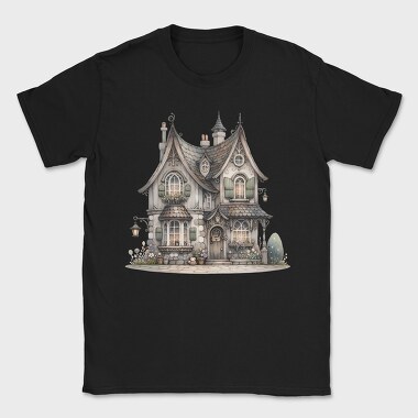 Haunted Gothic Cottage, Tricou Barbati (Unisex)
