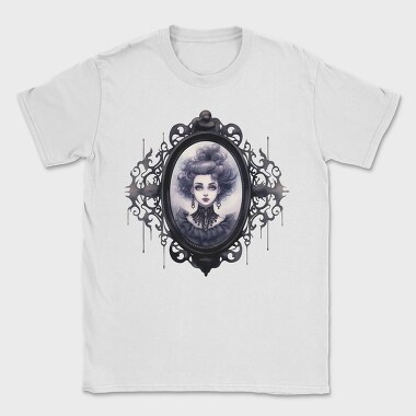 Haunted Gothic Mirror, Tricou Barbati (Unisex)