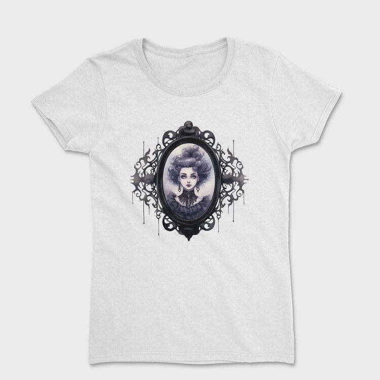 Haunted Gothic Mirror, Tricou Femei