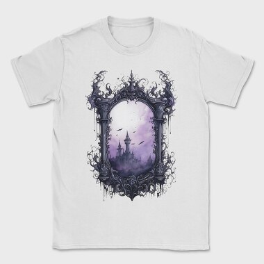 Haunted Mansion Mirror, Tricou Barbati (Unisex)