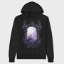 Haunted Mansion Mirror, Hanorac Oversize Barbati (Unisex)
