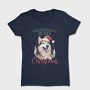 Have Yourself A Husky Christmas, Tricou Femei