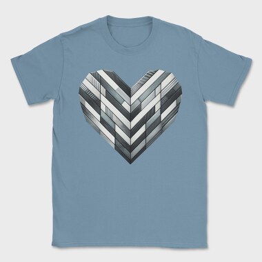 Heart Pattern Art, Tricou Barbati (Unisex)