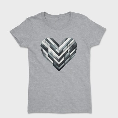 Heart Pattern Art, Tricou Femei