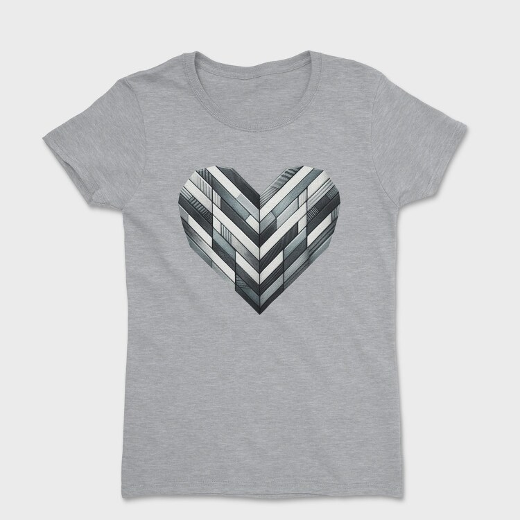 Heart Pattern Art, Tricou Femei