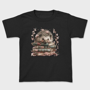Hedgehog Books Flowers, Tricou Copii