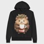 Hedgehog Cup Holly, Hanorac Oversize Barbati (Unisex)