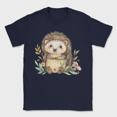 Hedgehog Flower Bouquet, Tricou Barbati (Unisex)