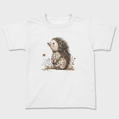 Hedgehog Flowers Garden, Tricou Copii