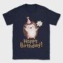 Hedgehog Party Hat, Tricou Barbati (Unisex)