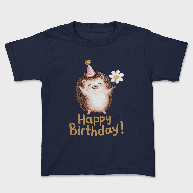 Hedgehog Party Hat, Tricou Copii