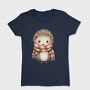Hedgehog Scarf Woodland, Tricou Femei