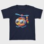 Helicopter Face Clipart, Tricou Copii