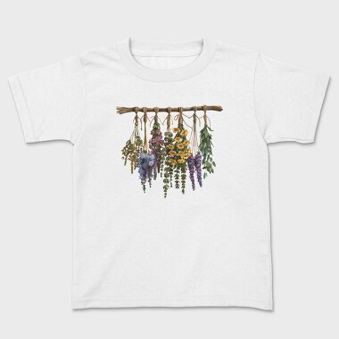 Herbalist Hanging Bunches, Tricou Copii