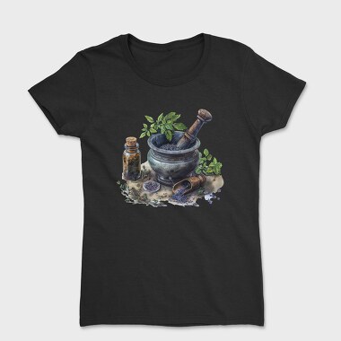Herbalist Witch Moon, Tricou Femei