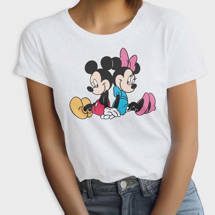 Mickey Minnie Hug, Tricou Femei