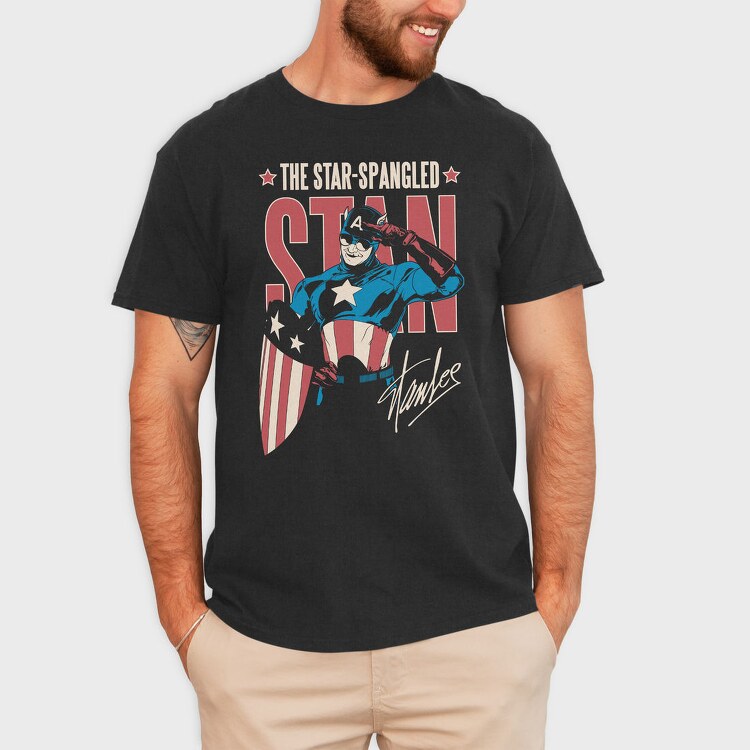 Star Spangled Salute, Tricou Barbati (Unisex)